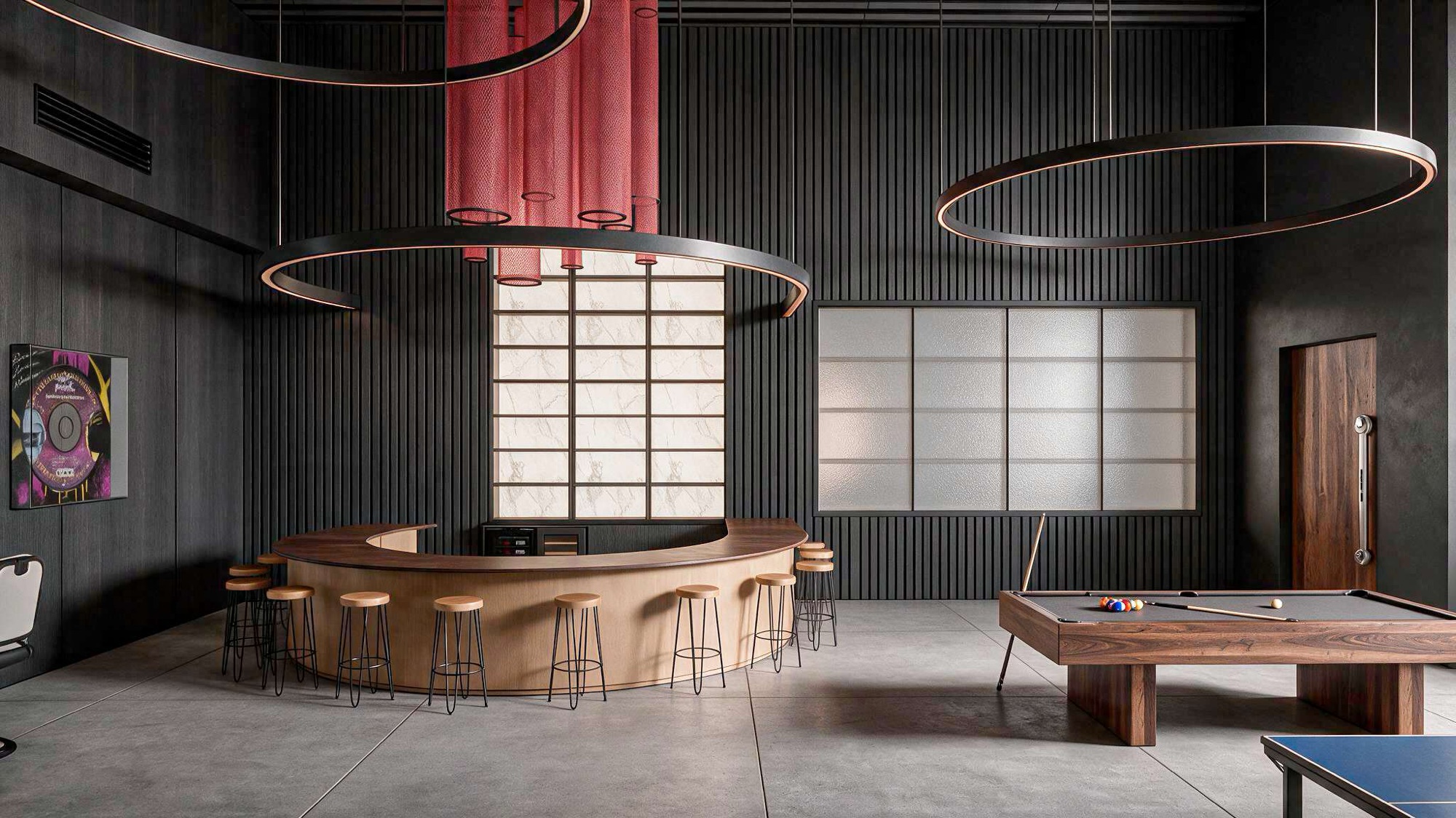 El lounge del piloto